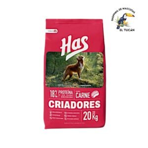 HAS CRIADORES SABOR CARNE ADULTO  20KG