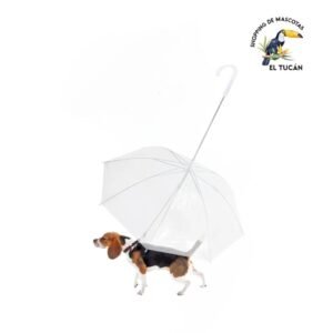 PARAGUAS PARA MASCOTAS CON CADENA