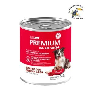 Vitalcan Premium Lata Perro Adulto Carne 340 Grs