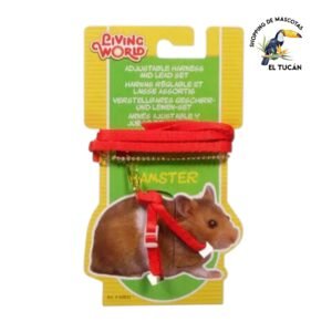CONJUNTO ARNES PARA HAMSTER LIVING WORLD