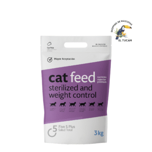 CATFEED CONTROL DE PESO Y ESTERILIZADO 3 KG
