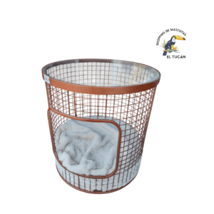 CAMA MALLA SIMA CON TAPA DE VIDRIO