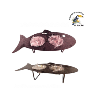 COMEDERO PEZ 2 COMEDERO METALICO PEZ