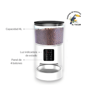 comedero pf 150 RACIONADOR WIFI SMART PF150 CONTROL DE VOZ