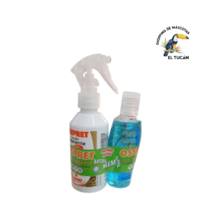 LOCION OSSPRET REPELENTE INSECTOS Spray 125cc. + SHAMPOO 70cc.