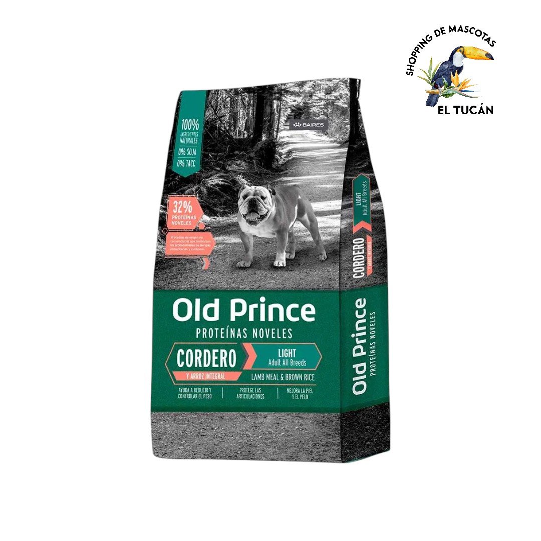 OLD PRINCE Cordero y Arroz Light Adulto All Breed 3kg