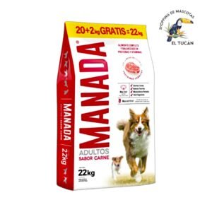 Manada Adulto 20kg + 2kg Gratis